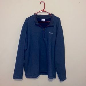 Columbia blue pullover sweater